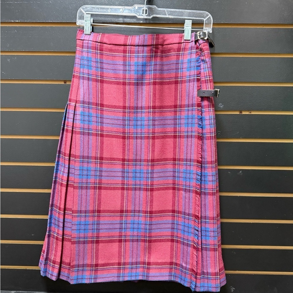 Jedburgh Wool Tartan Kilt Skirt Scotland Small
